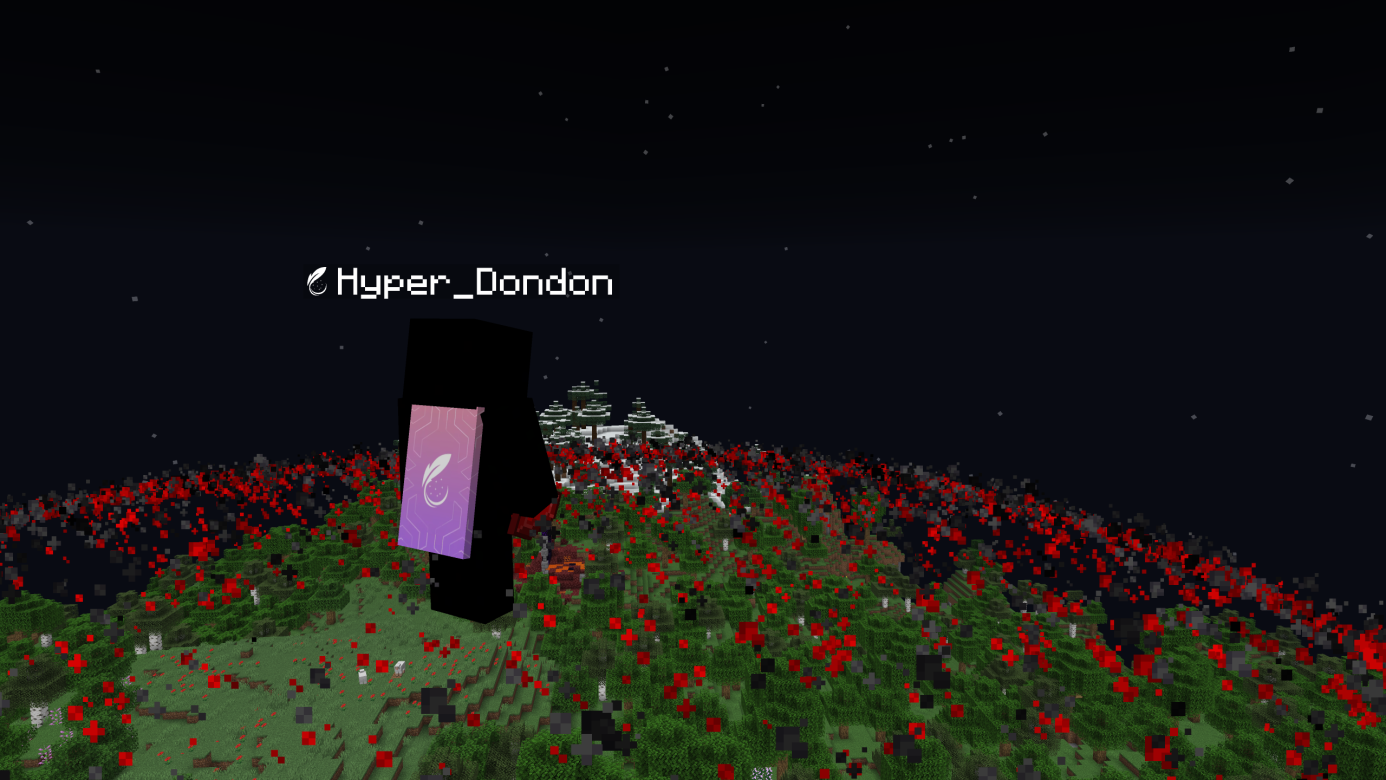 In-game configuration menu example